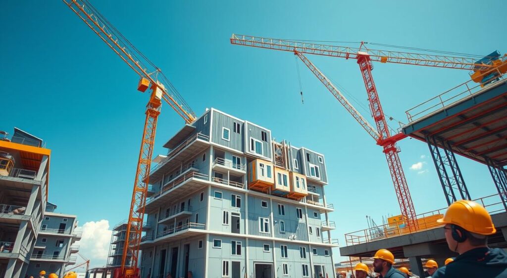 Construção Modular para Obras Comerciais