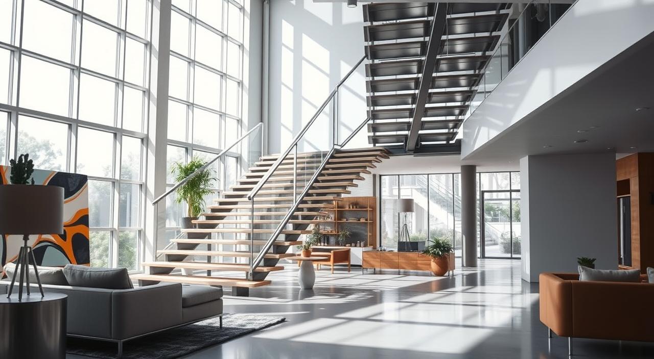 Escadas Metálicas para Ambientes Modernos: